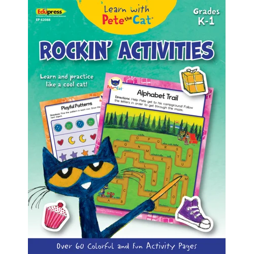 Learn with Pete the Cat: Rockin' Activities-by-Teacher Created Resources