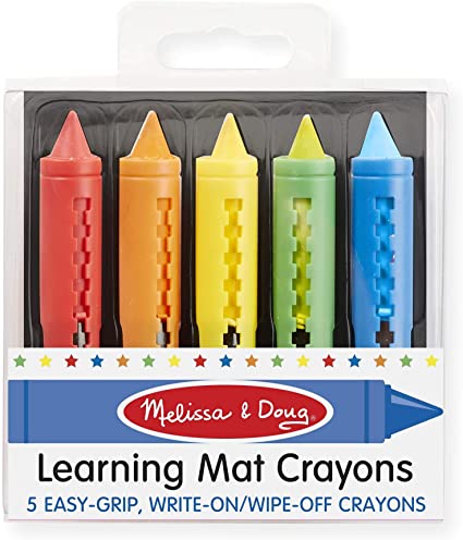 Learning Mat Crayons by Melissa Doug