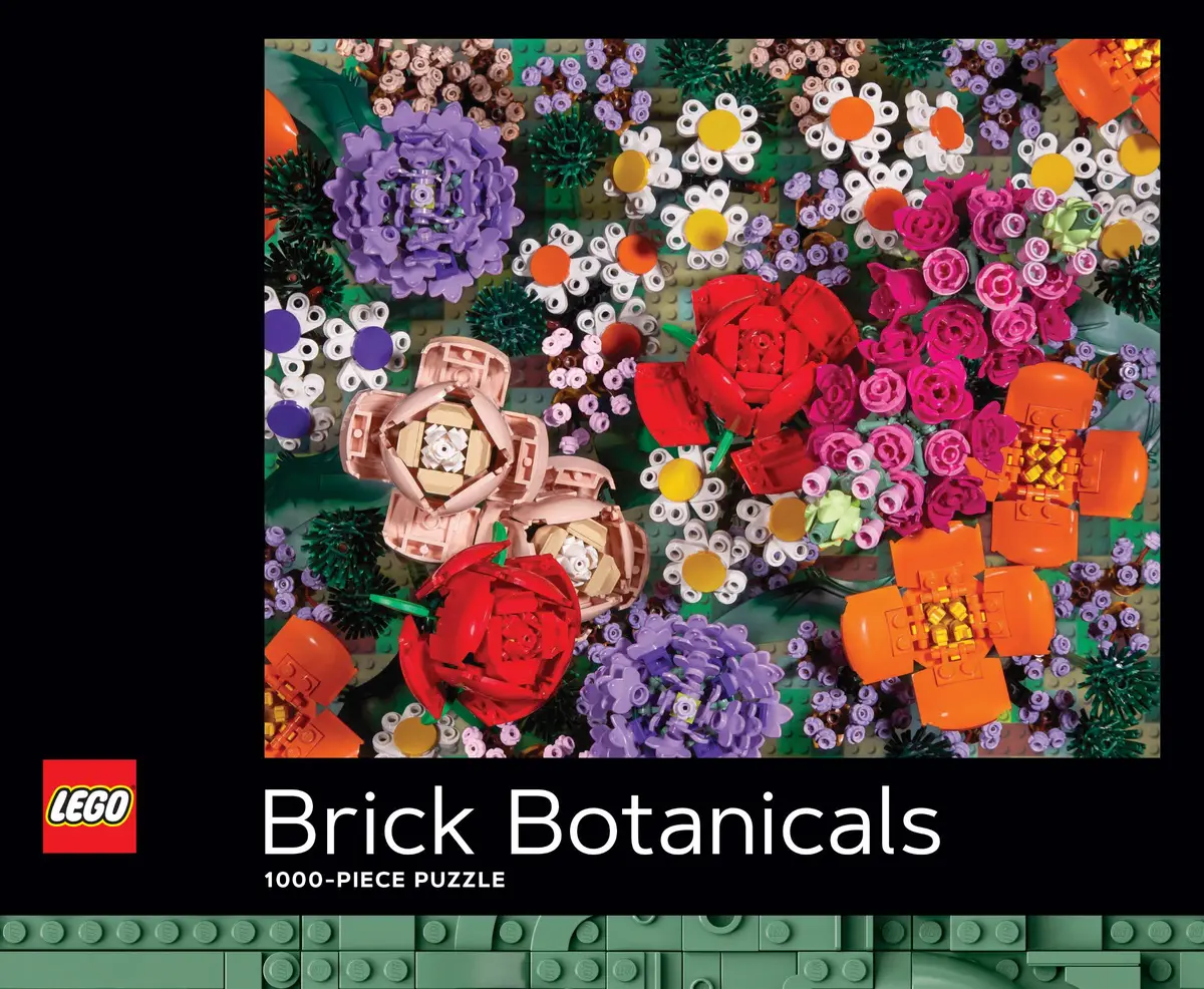 Lego Brick Botanicals  1000pc Puzzle-by-Chronicle Books