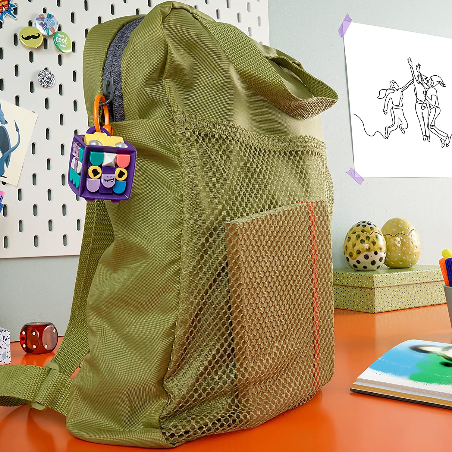 Lego Dots Bag Tag Dragon by Lego 2