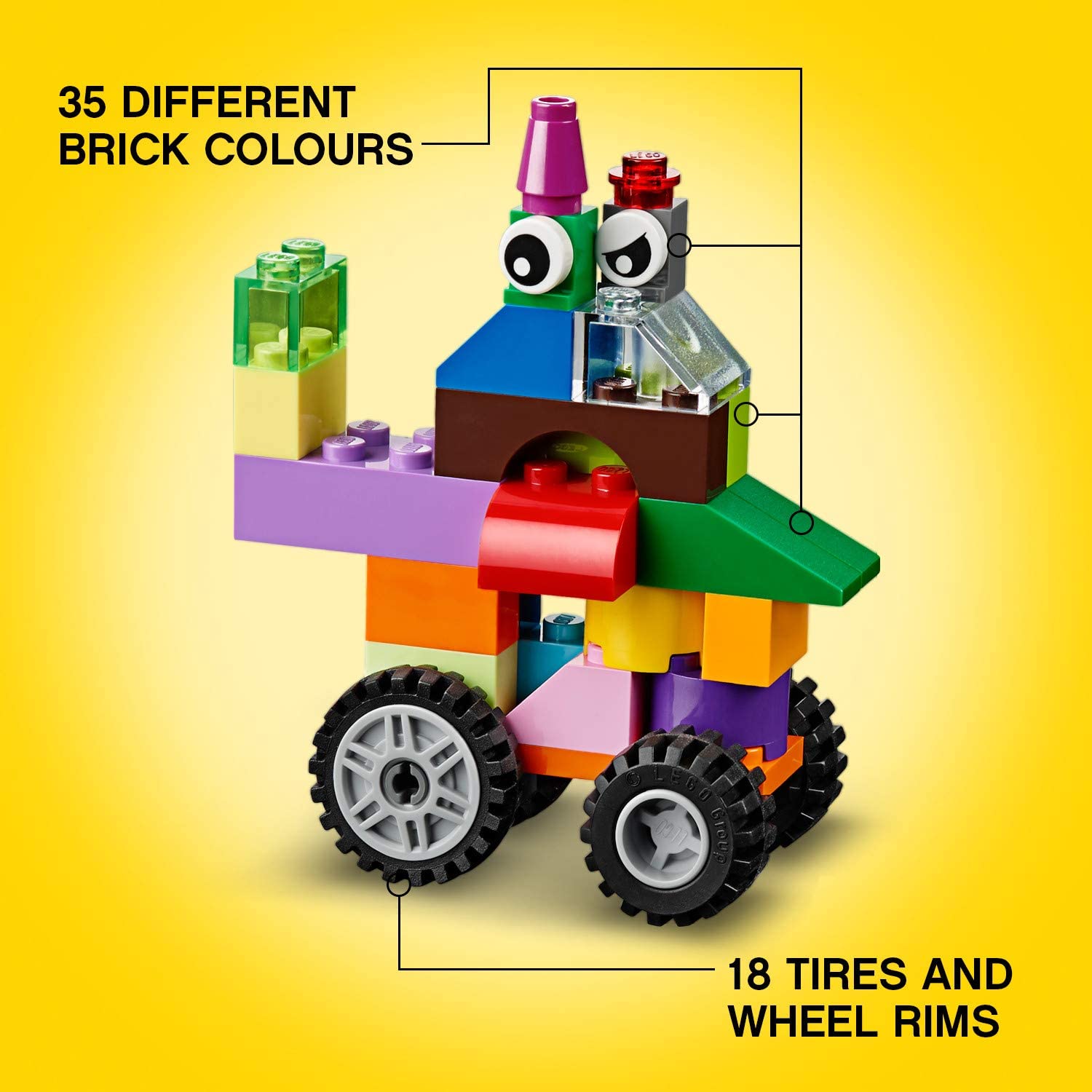 Lego Medium Creative Brick Box – A2Z Science & Toys