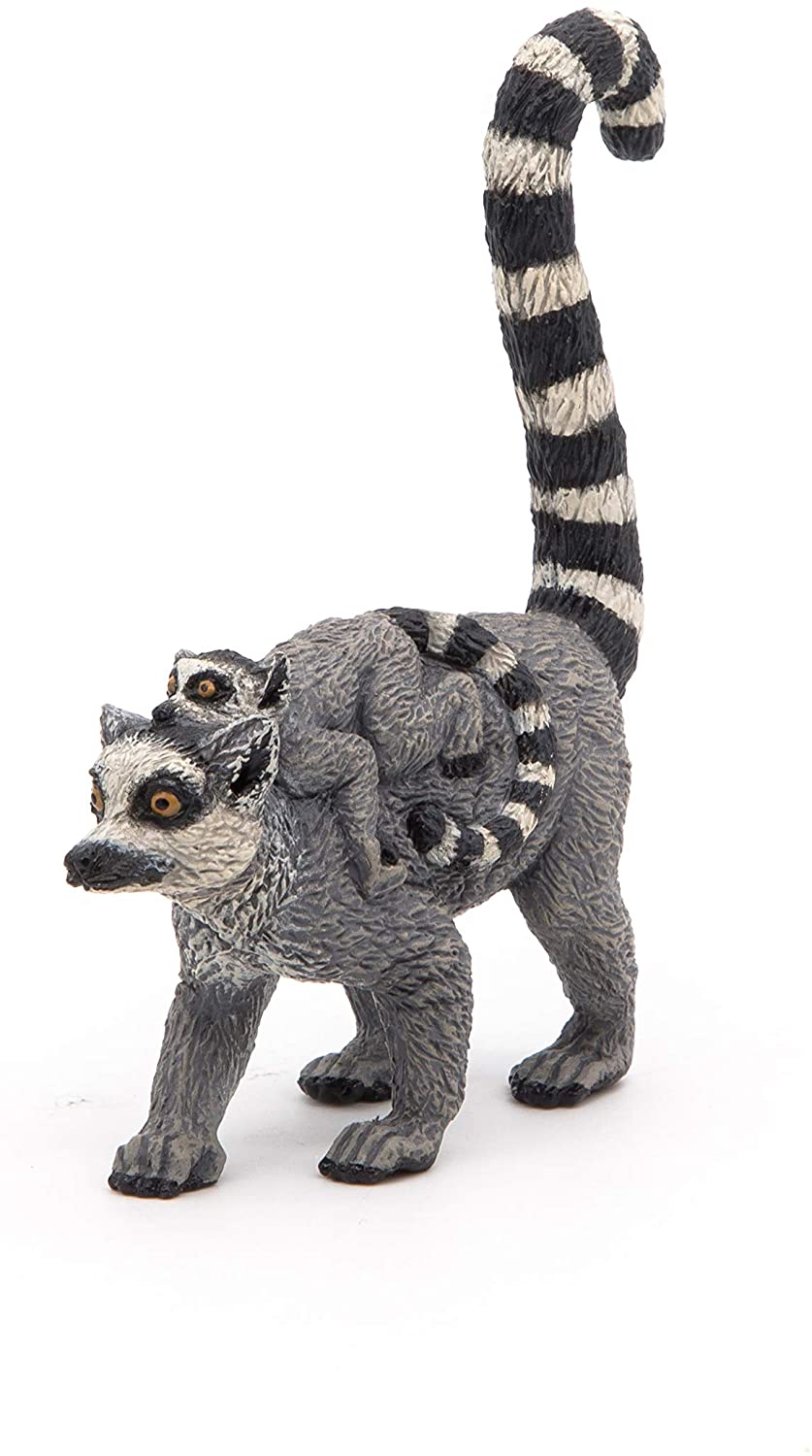Lemur and Baby Figure by Papo
