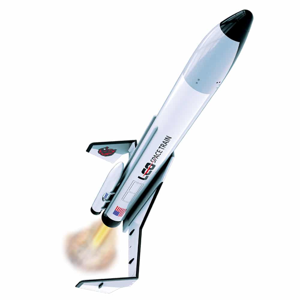 Leo Space Train Advanced Rocket by Estes 1