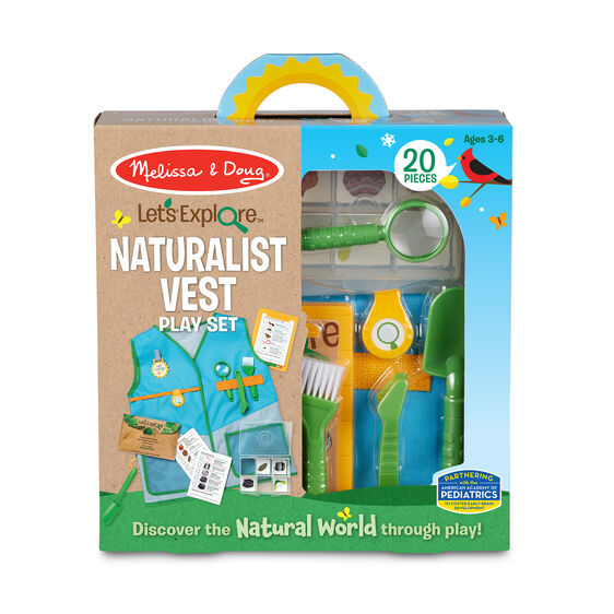 Lets Explore Naturalist Vest Play Set by Melissa Doug