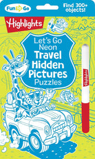Let's Go Neon Travel Hidden Pictures Puzzles-by-Highlights