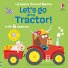 Let's go on a Tractor (Let's Go Sounds)-by-Usborne