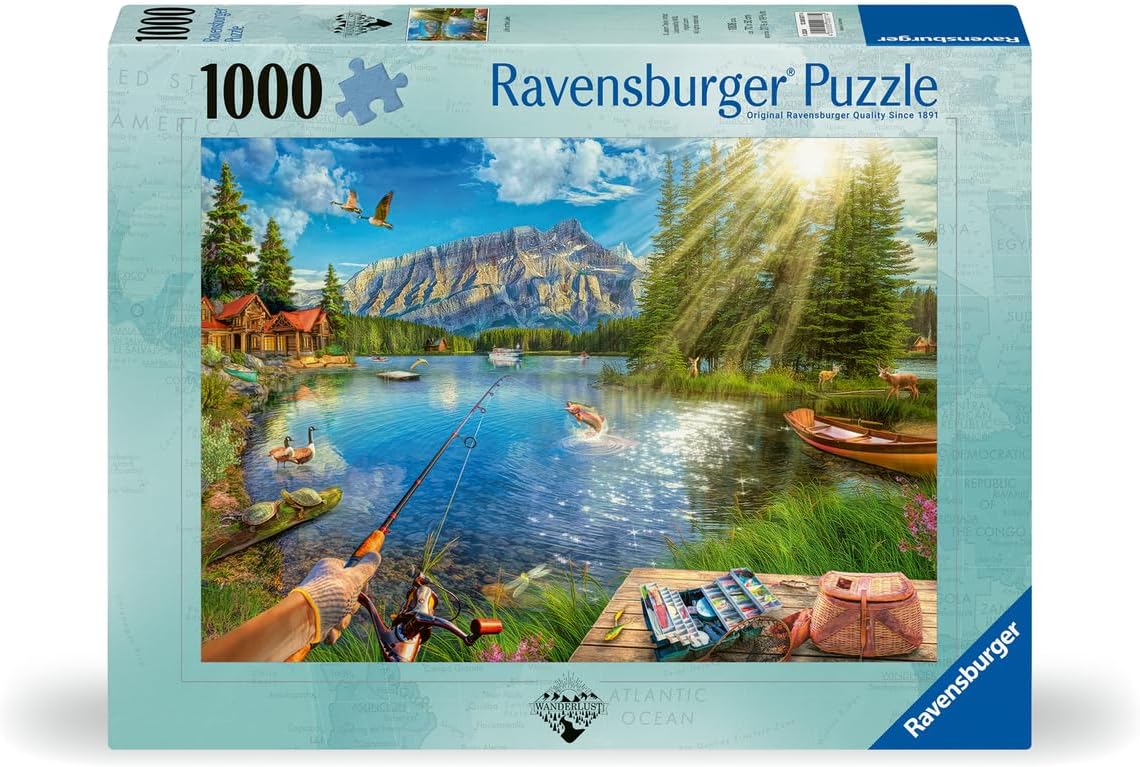 Life at The Lake 1000pc Puzzle-by-Ravensburger