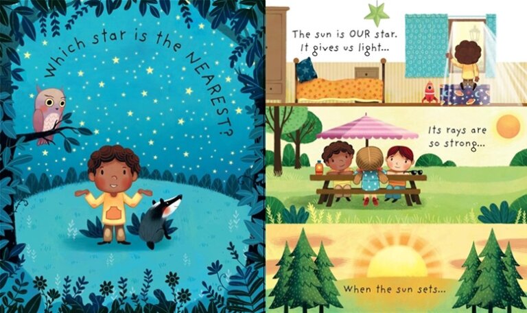 Lift the Flap Very First Questions and Answers What are Stars by Usbourne 2