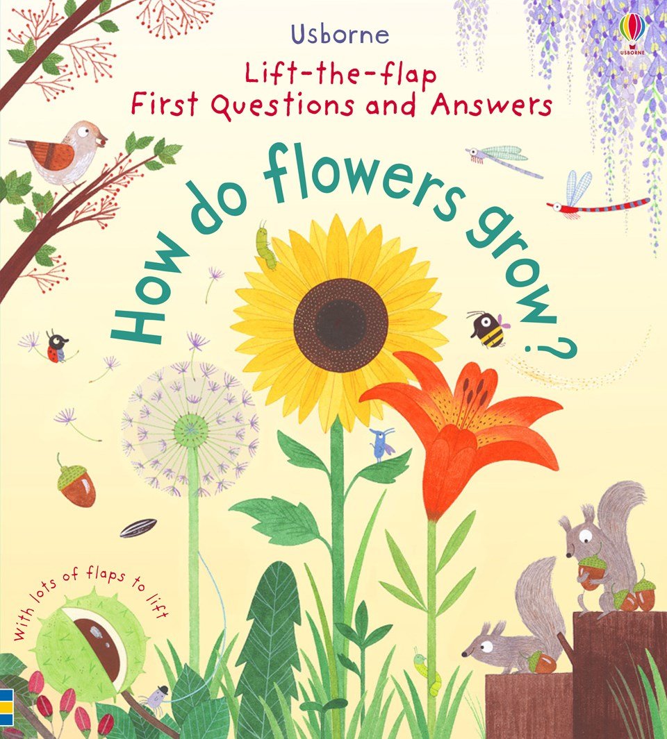 Lift-the-flap First Questions and Answers: How Do Flowers Grow?-by-Usborne