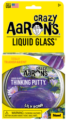 Lily Pond Thinking Putty Crystal Clear Series by Crazy Aarons Putty World