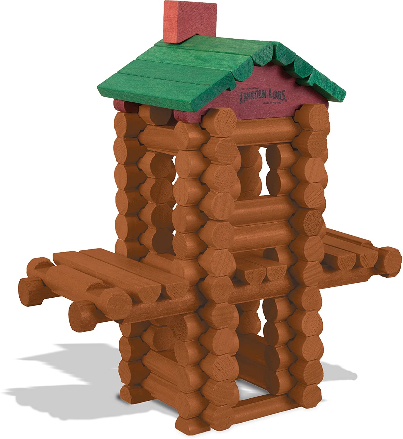 Lincoln Logs 100th Anniversary Tin by KNex 1