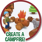 Lincoln Logs On The Trail 59pc Set by Lincoln Logs 2