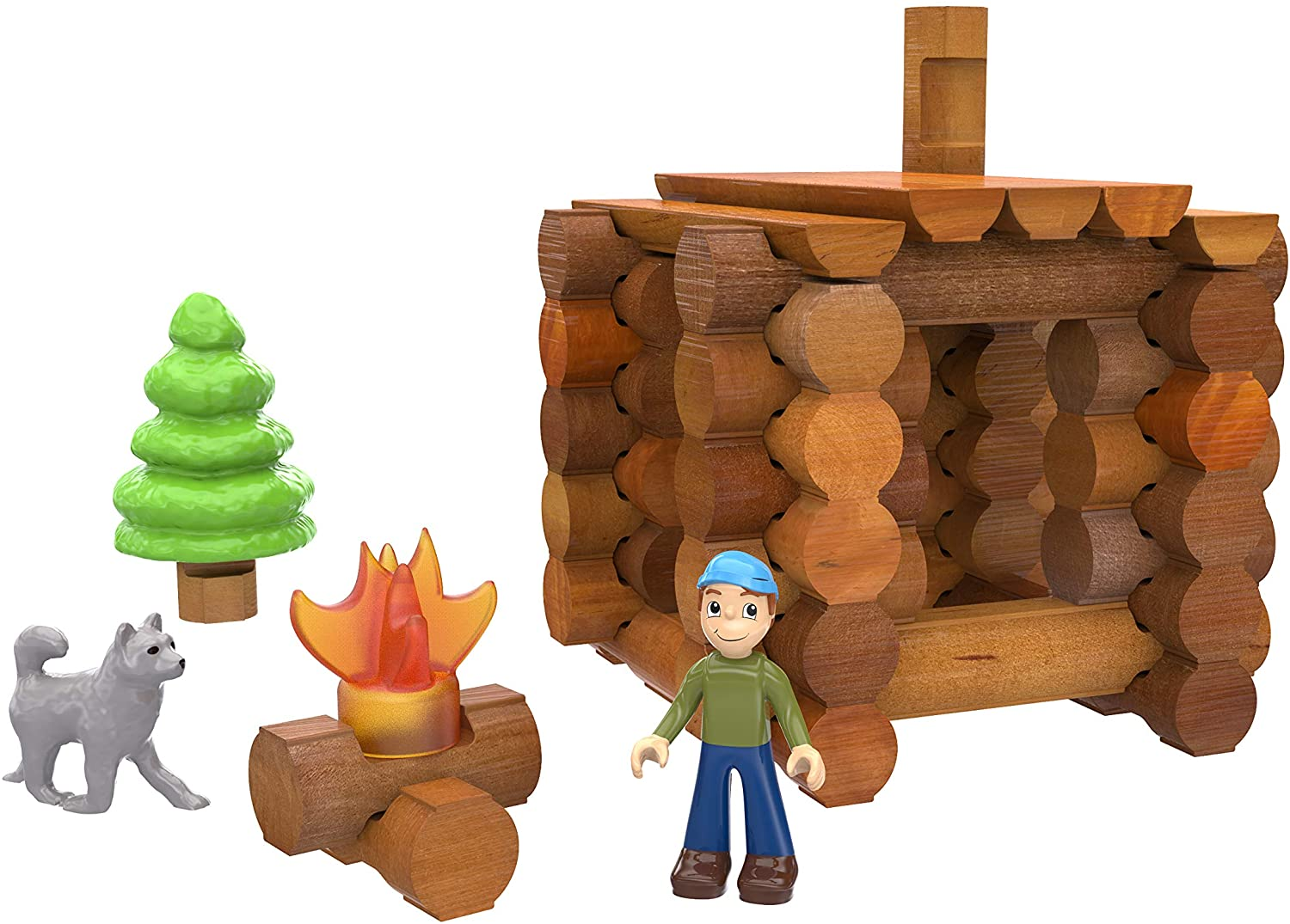 Lincoln Logs On The Trail 59pc Set by Lincoln Logs 6