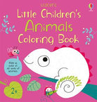 Little Childrens Animals Coloring Book by Usborne