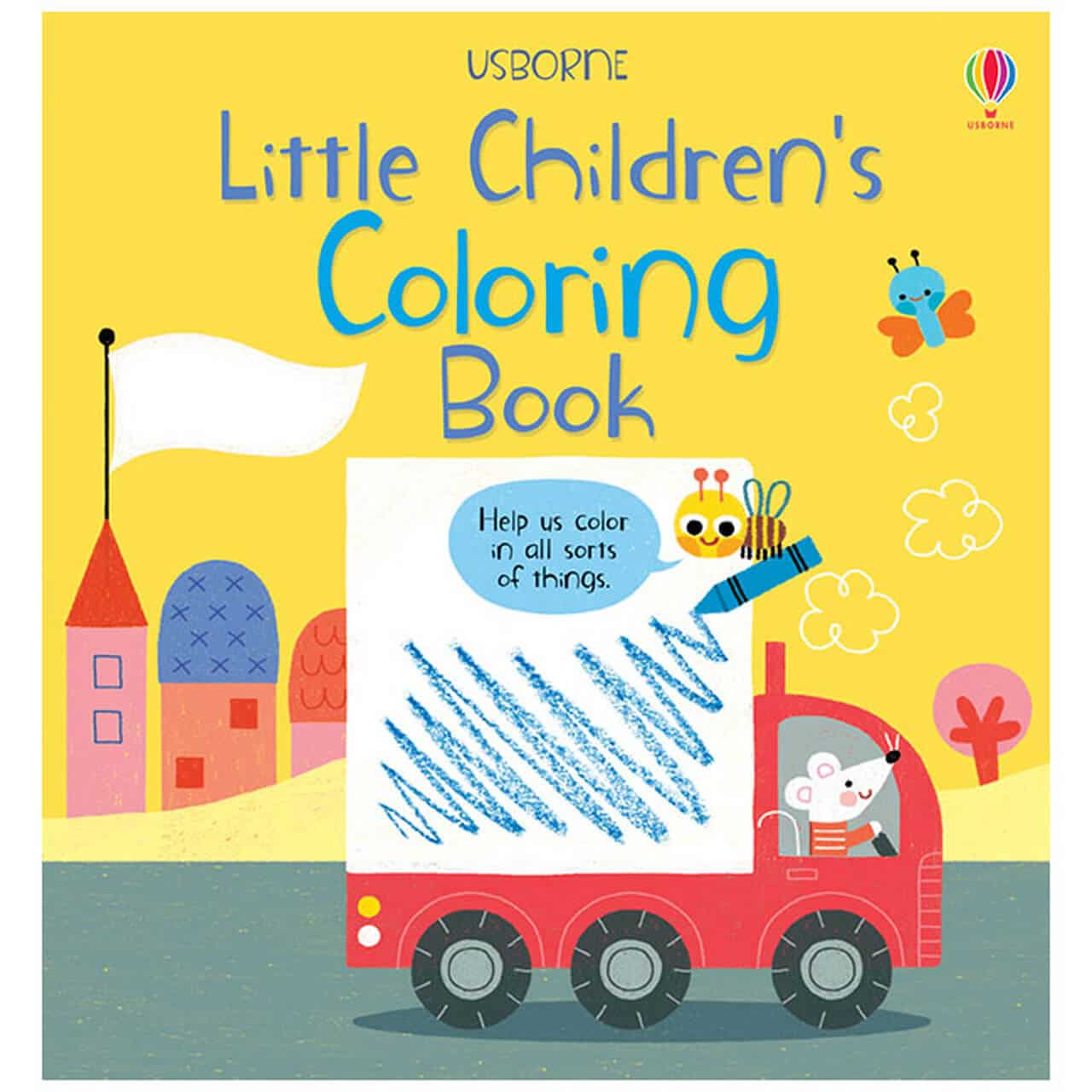 Little Childrens Coloring Book by Usborne