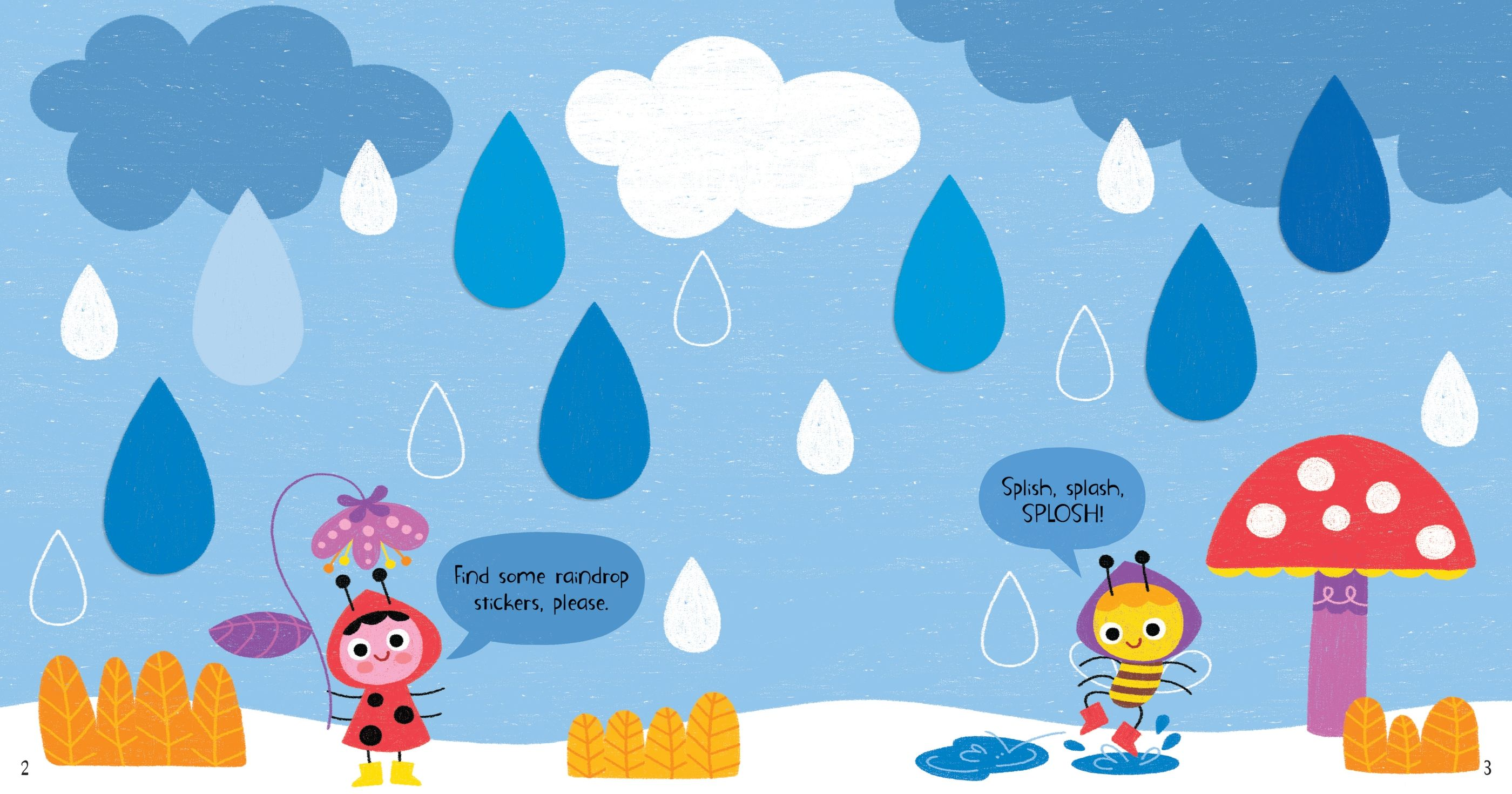 Little Childrens Sticker Book by Usborne 1