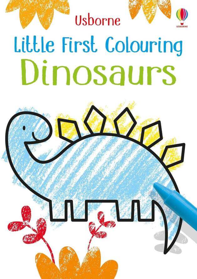 Little Coloring Dinosaurs by Usborne