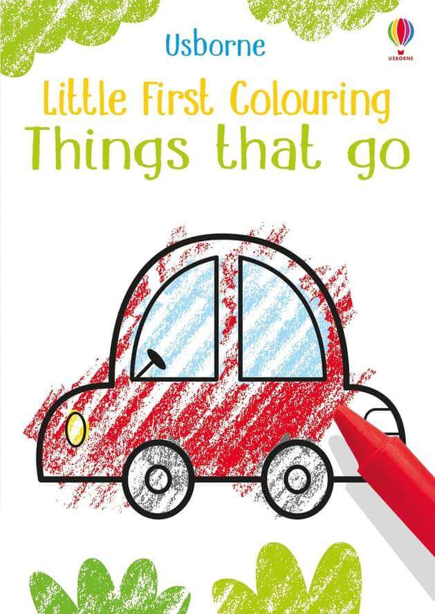 Little Coloring Things That Go by Usborne