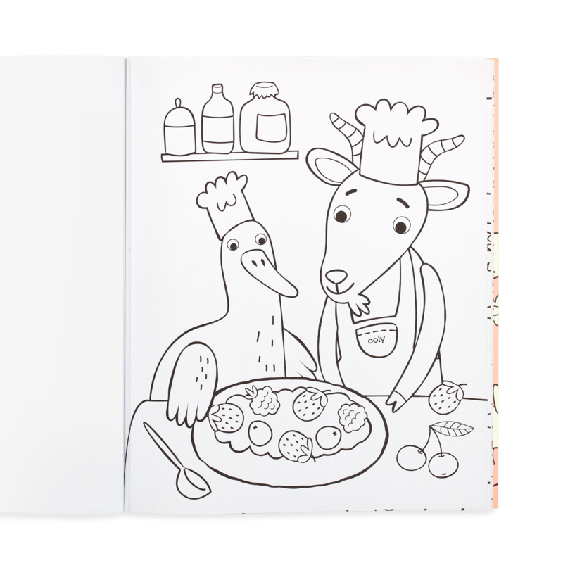 Little Farm Friends Coloring Book by Ooly 2