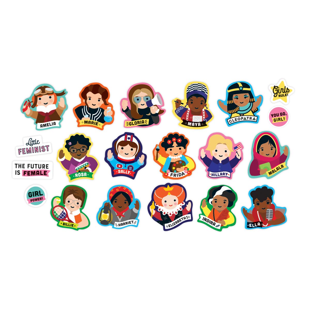 Little Feminist Box of Magnets by Mudpuppy 1