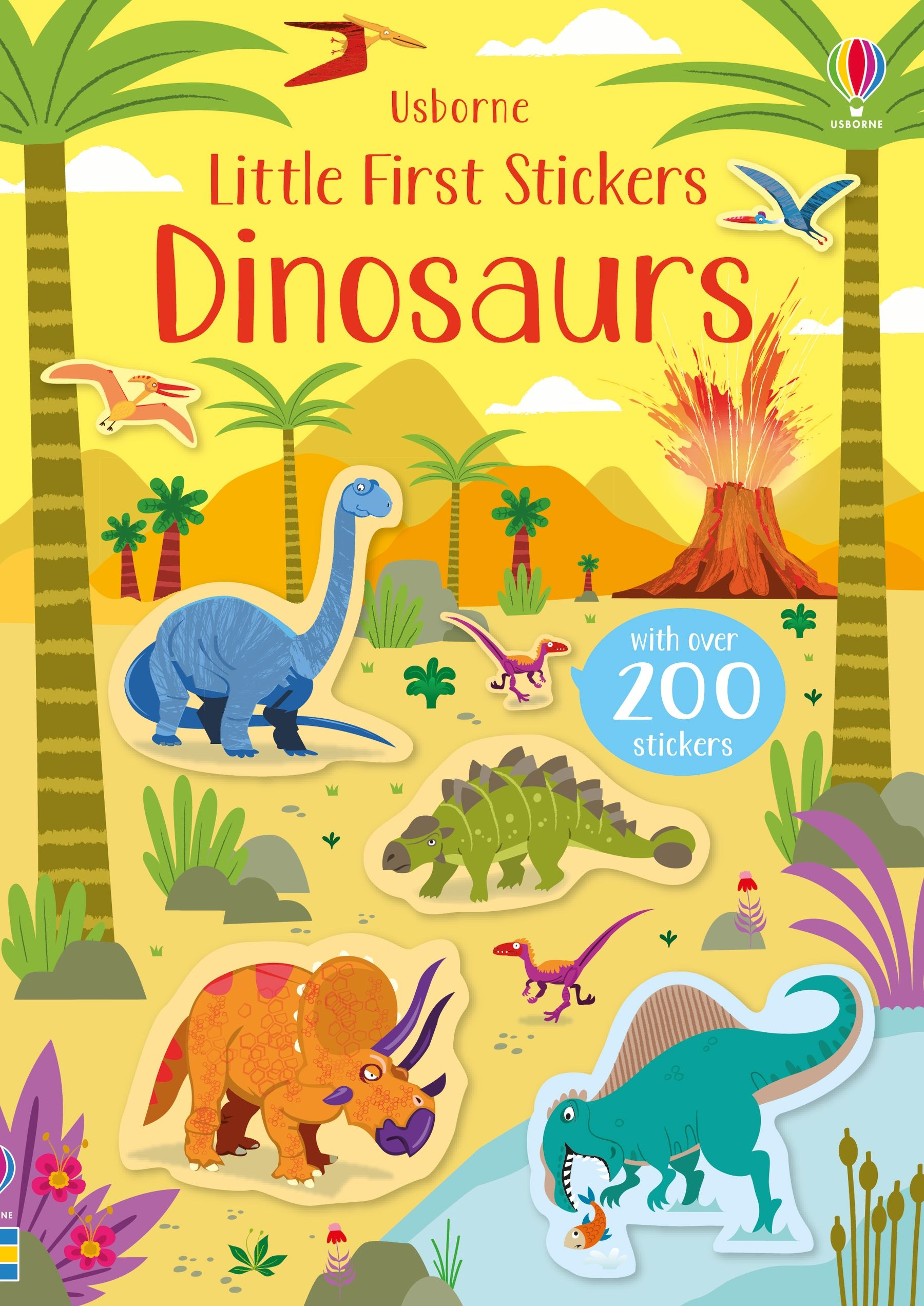 Little First Stickers Dinosaurs-by-Usborne