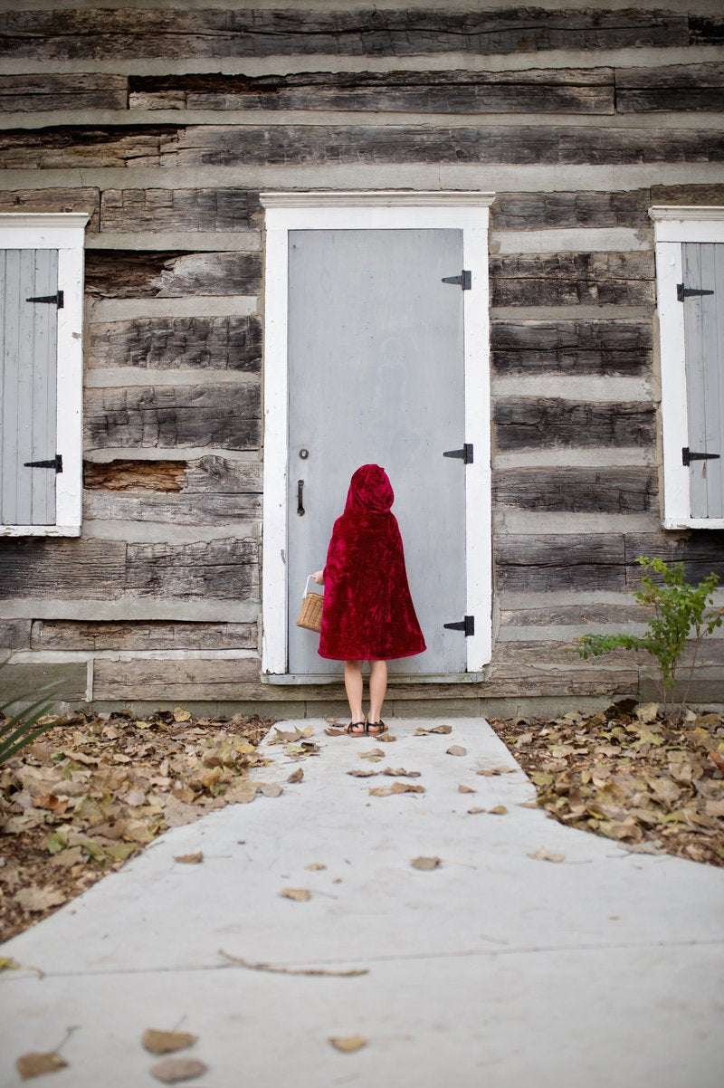 Little Red Riding Hood Cape Medium Size 5 6 by Great Pretenders 3