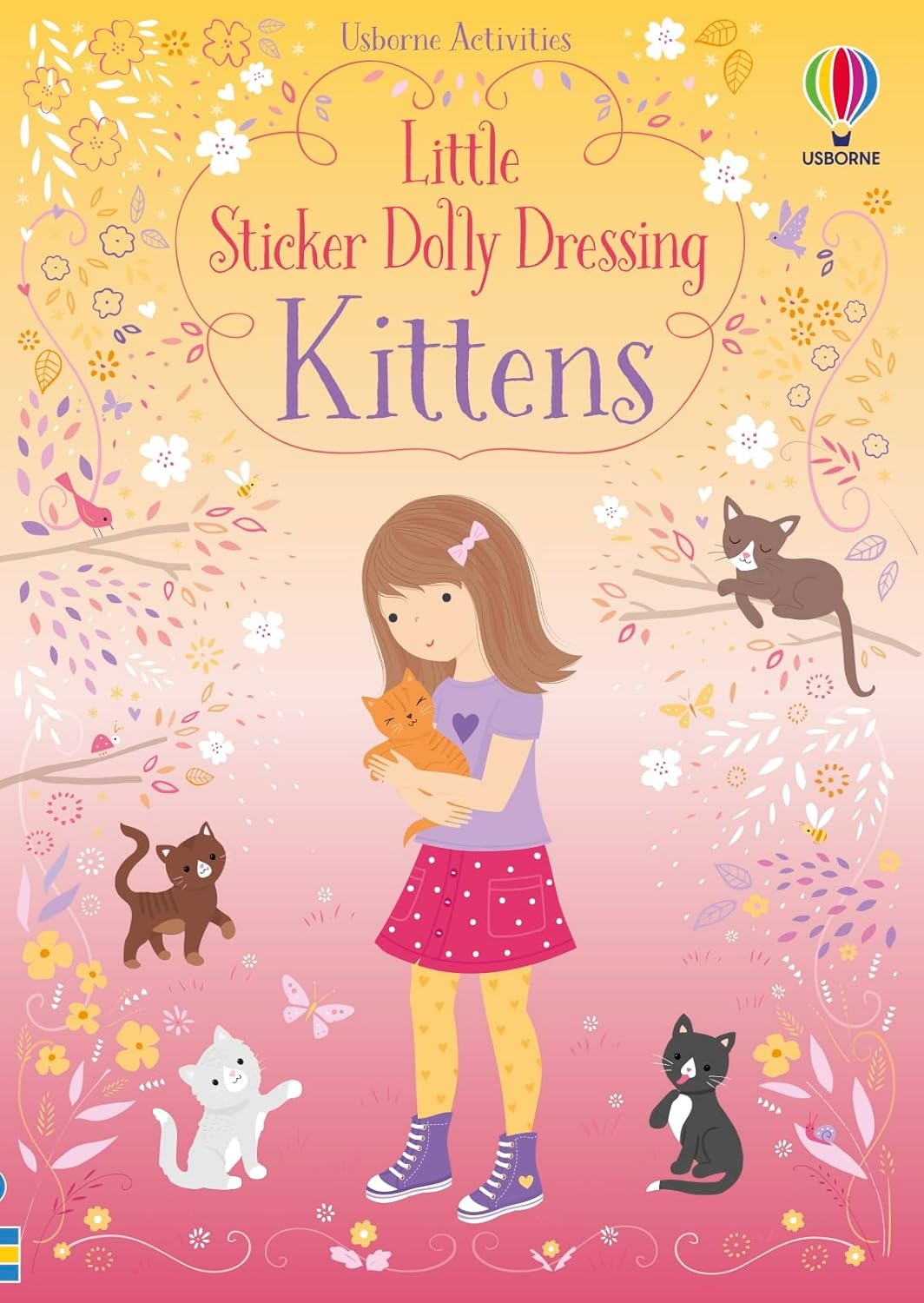 Little Sticker Dolly Dressing Kittens-by-Usborne