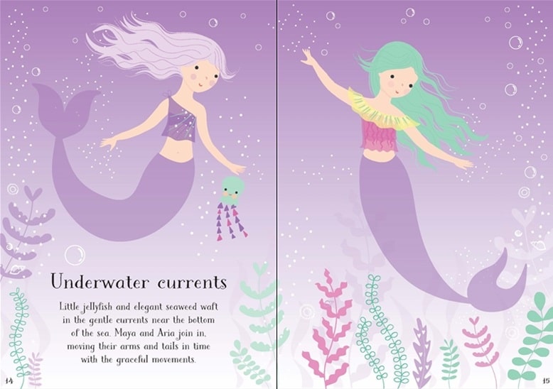 Little Sticker Dolly Dressing Mermaids by Usborne 2