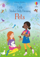 Little Sticker Dolly Dressing Pets-by-Usborne