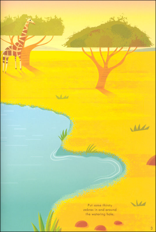 Little Stickers Animals by Usborne 2