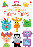 Little Stickers Funny Faces by Usborne
