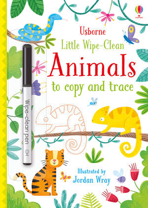 Little Wipe Clean Animals to Copy and Trace by Usborne