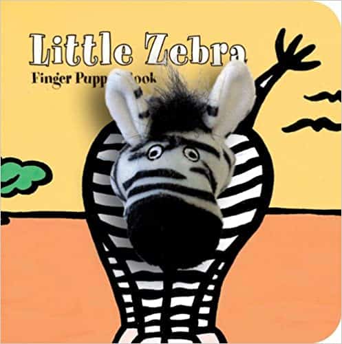 Little Zebra Finger Puppet Board Books by Image Books