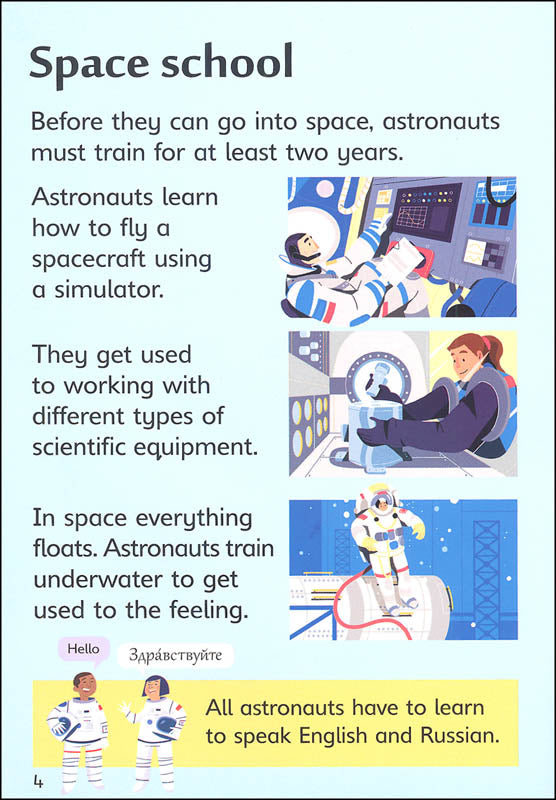 Living in Space Usborne Beginners by Usborne 2