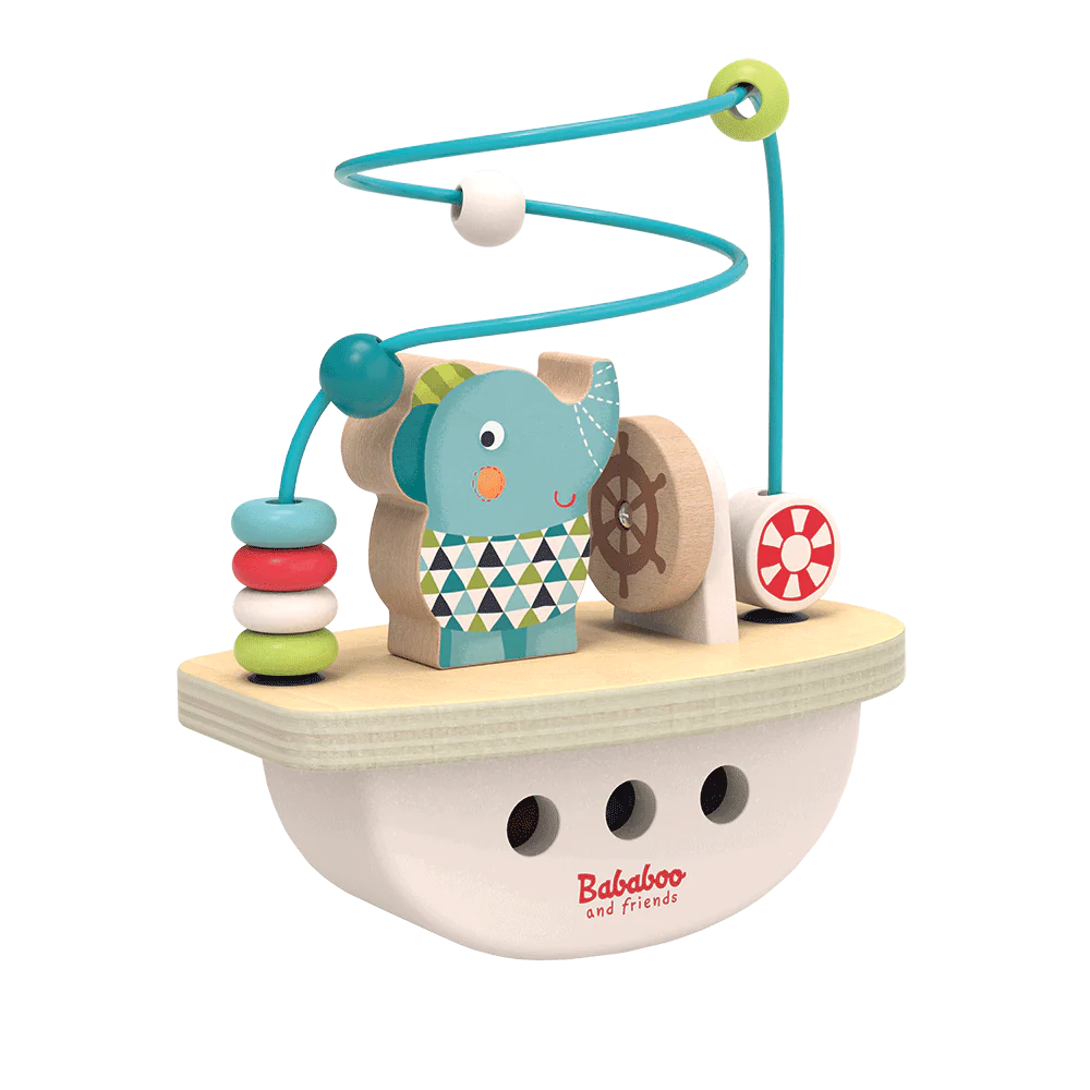 Lolo's Bead Maze Boat-by-Bababoo and Friends