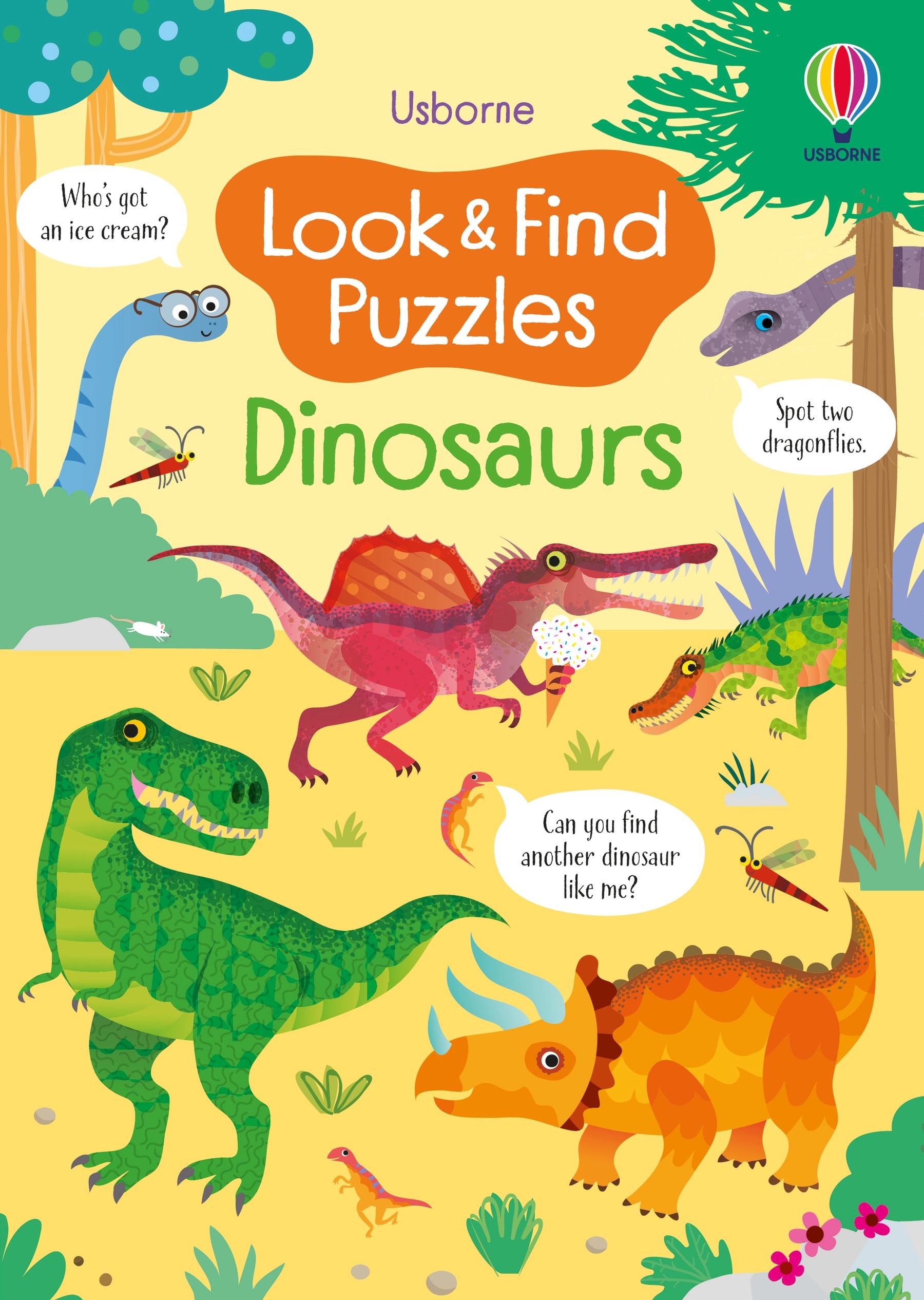 Look and Find Puzzles Dinosaurs by Usborne