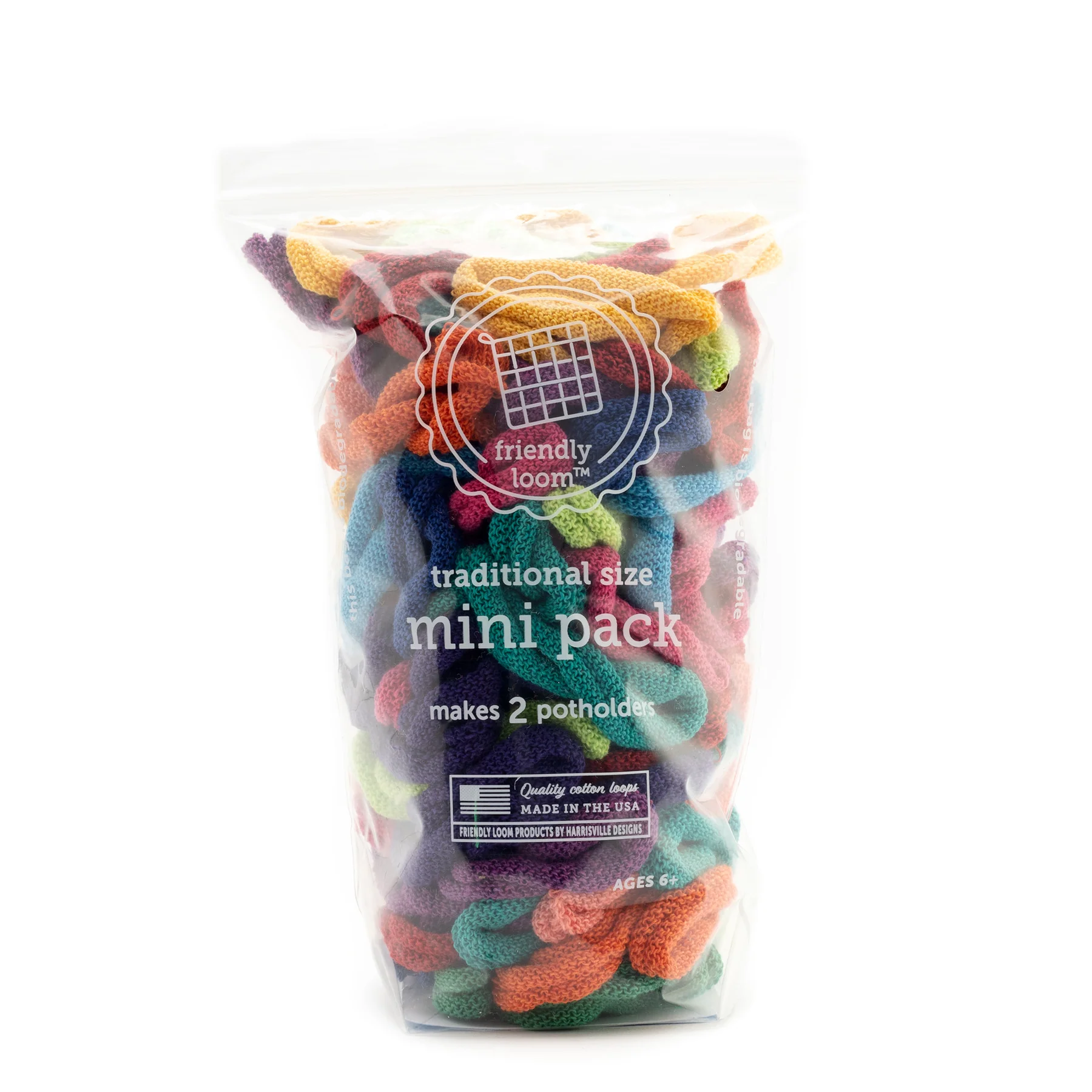 Loops for 7" Potholder Loom (Traditional Size)-by-Friendly Loom