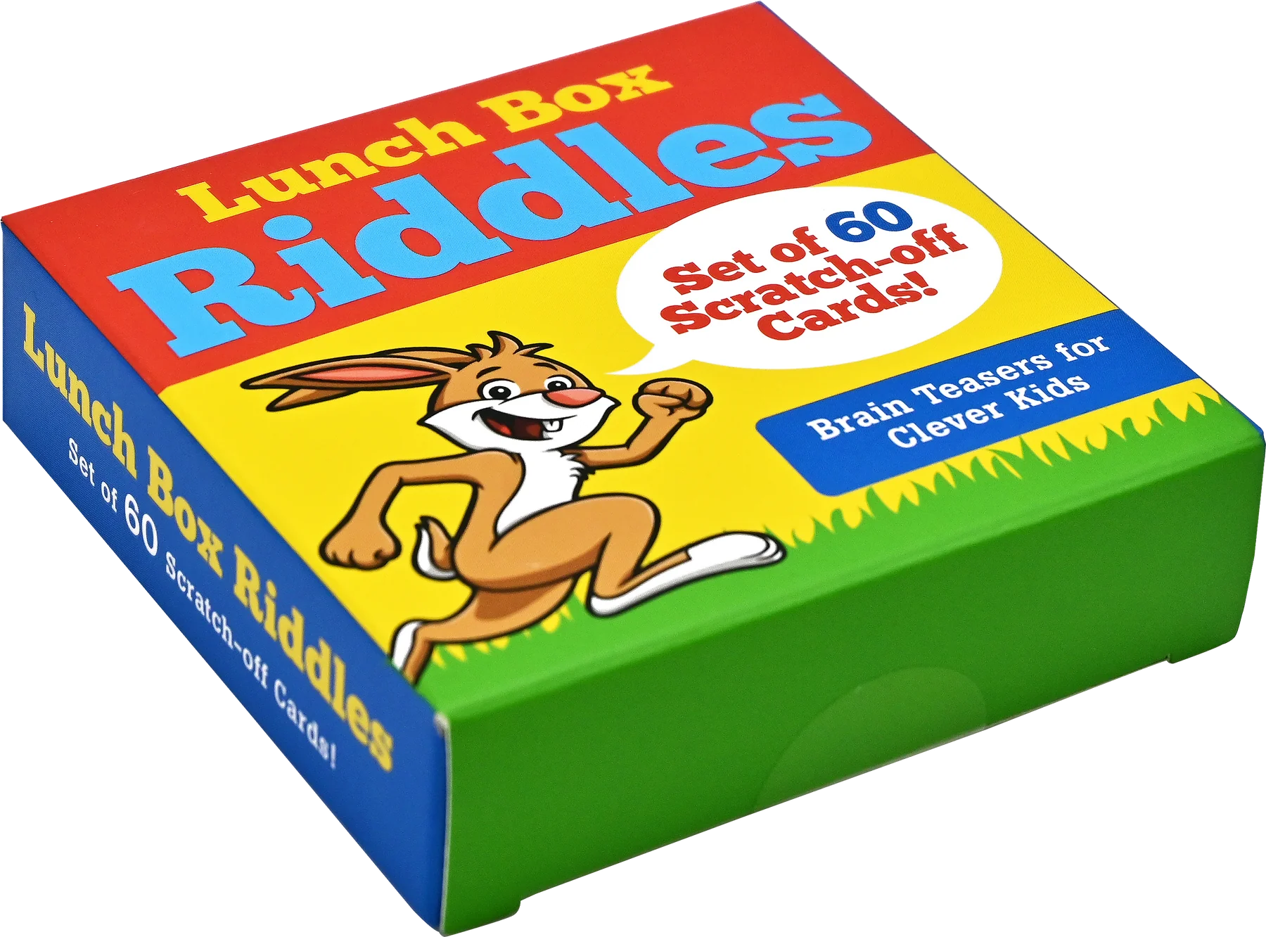 Lunch Box Riddles Scratch-Off Deck (Set of 60 cards)-by-Peter Pauper Press