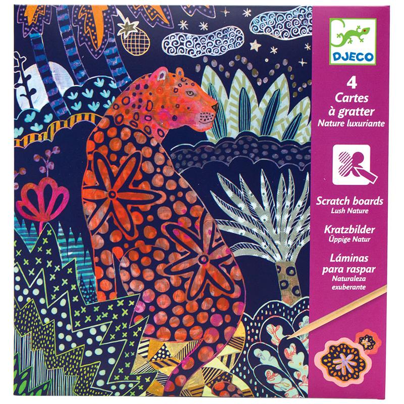 Lush Nature Scratch Art by Djeco