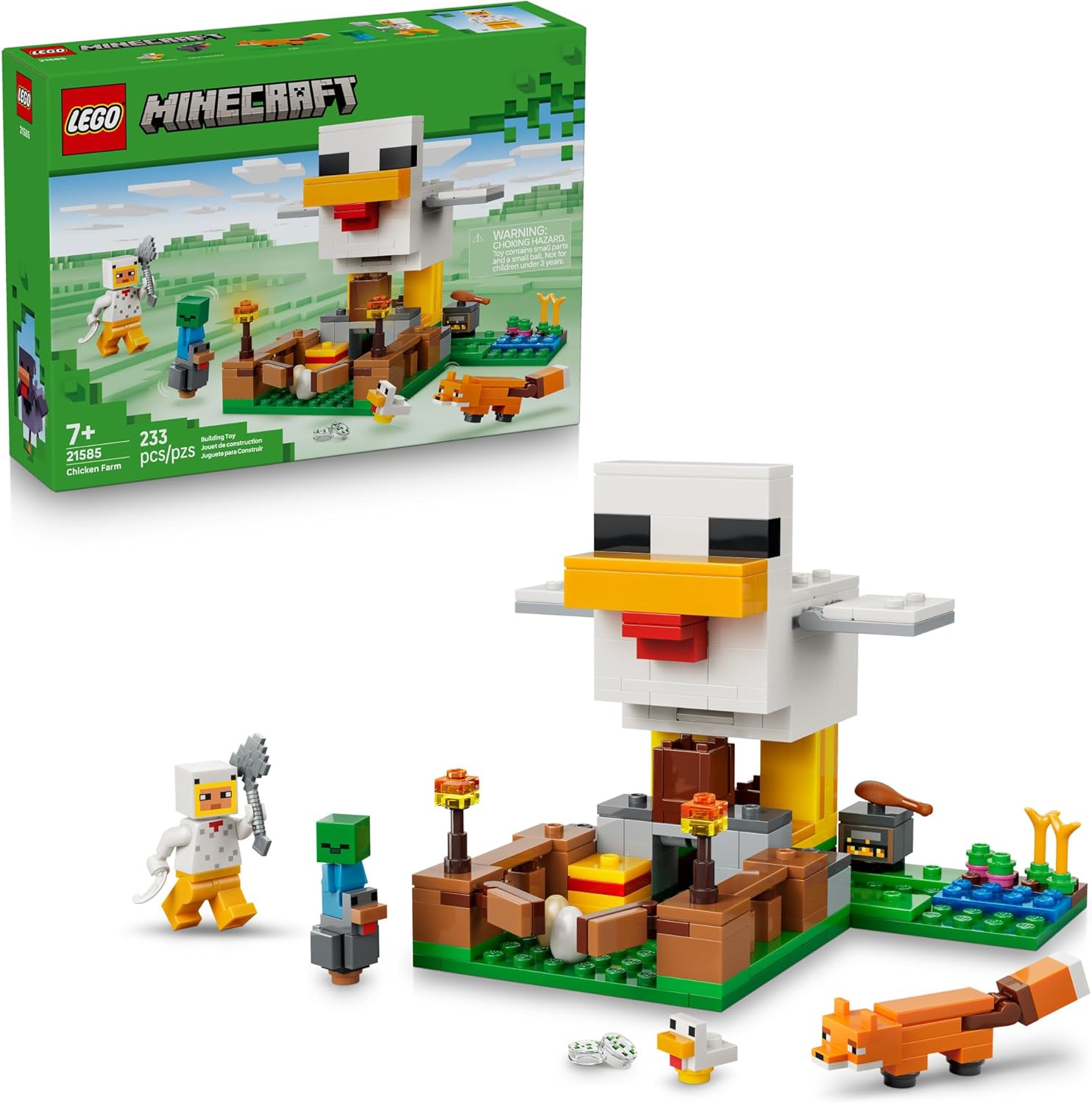 Minecraft Chicken Farm by Lego