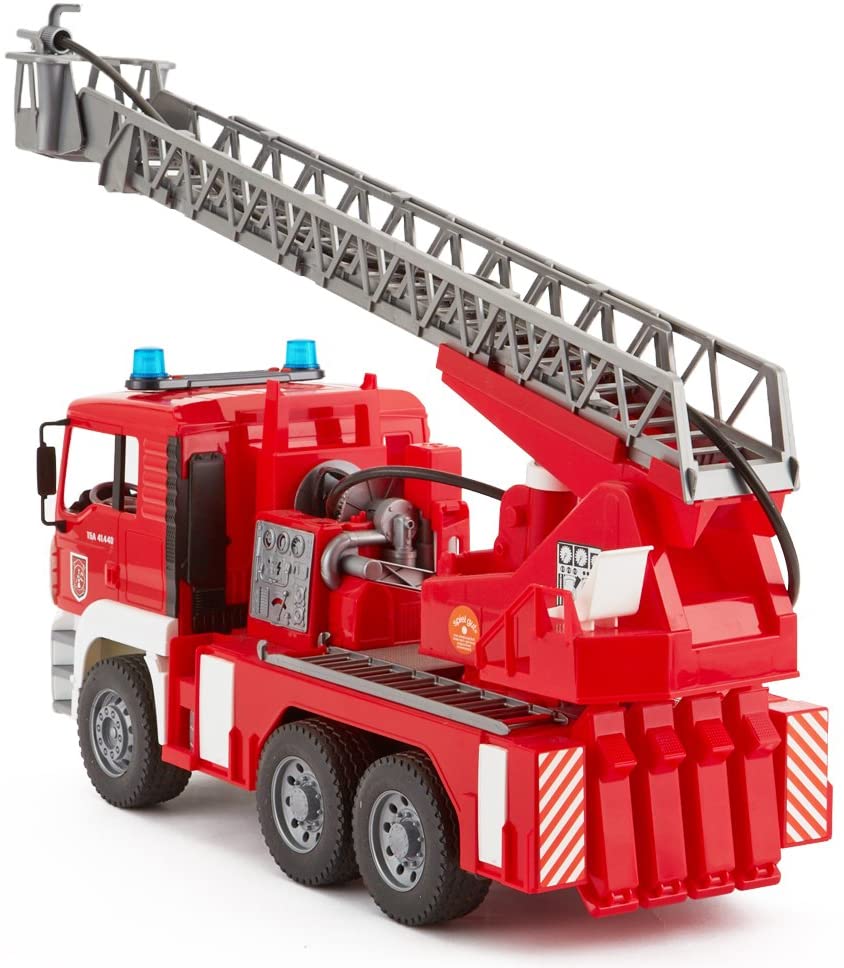 MAN Fire Engine with Water Pump Light Sound by Bruder 1