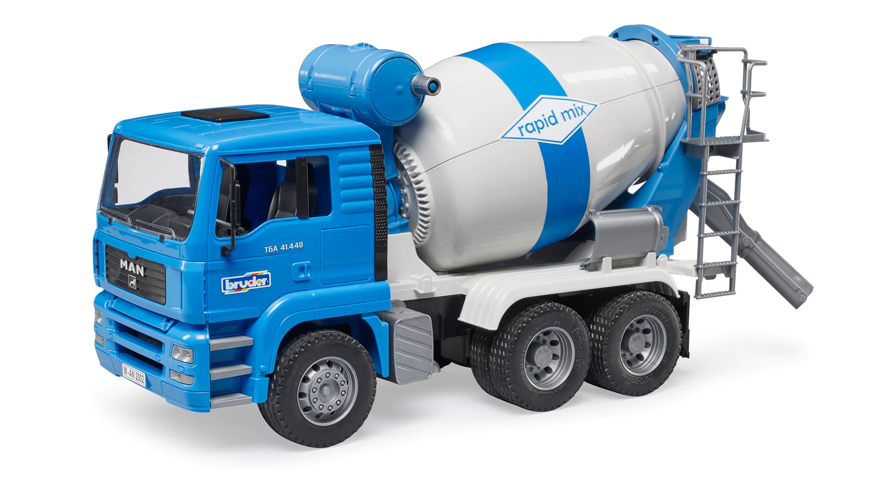 MAN TGA Cement Mixer-by-Bruder