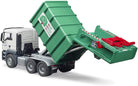 MAN TGS Rear Loading Garbage Truck Green by Bruder 2