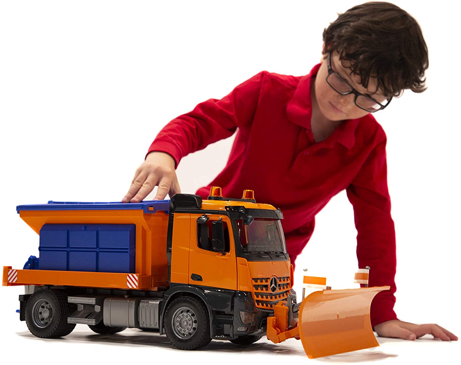 MB Arocs Snow Plow Truck by Bruder 4