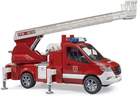 MB Sprinter Fire Engine w Ladder Water Pump and Light Sound Module by Bruder 1
