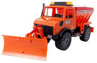 MB Unimog with Snow Plow by Bruder 1