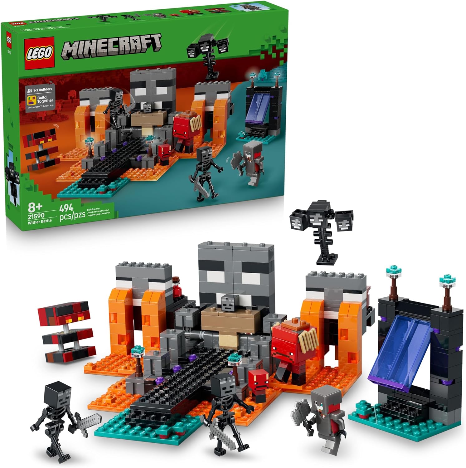 Minecraft Wither Battle by Lego