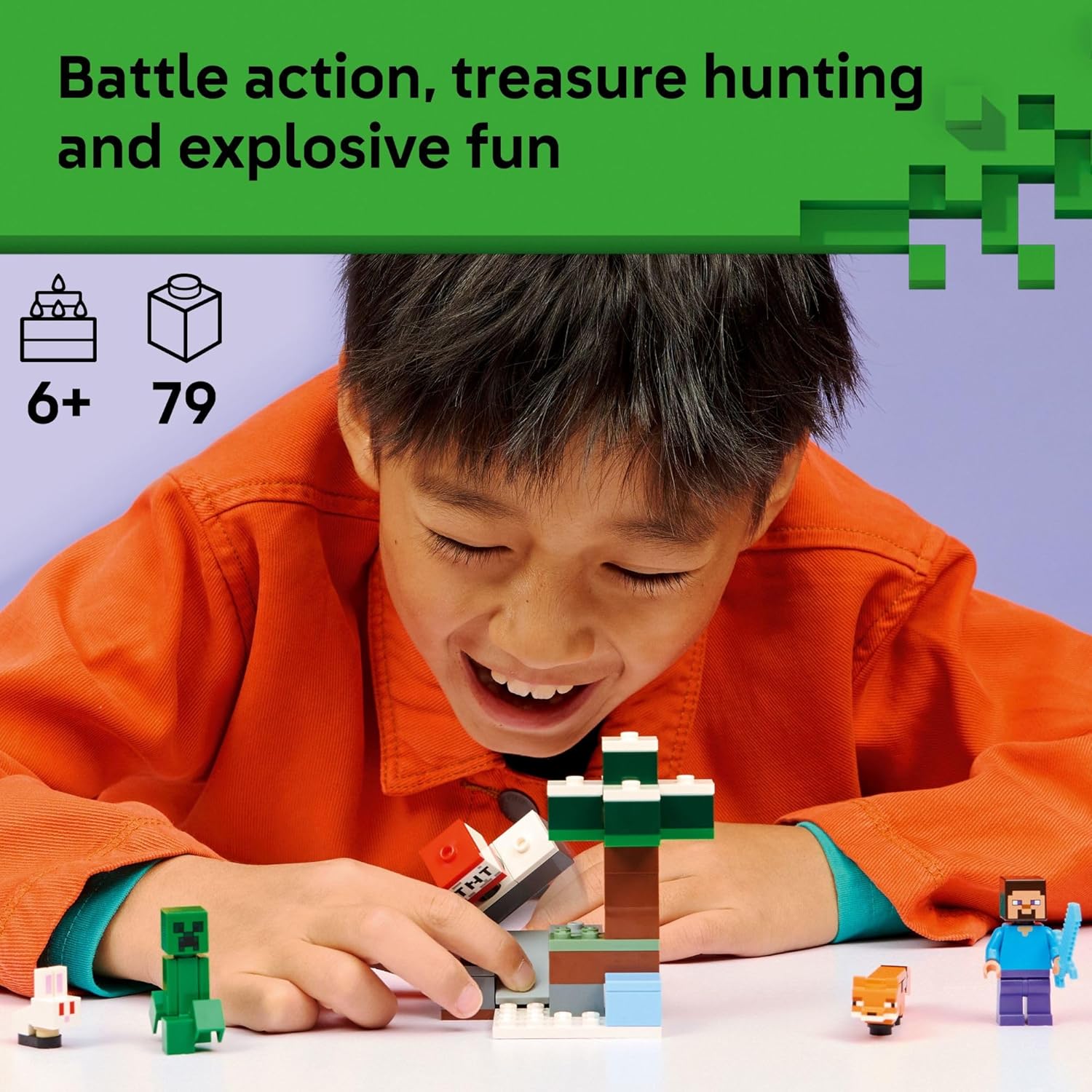 Minecraft Steve’s Taiga Adventure by Lego