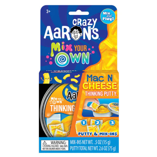 Mac & Cheese Mix Your Own Putty-by-Crazy Aaron's Putty World