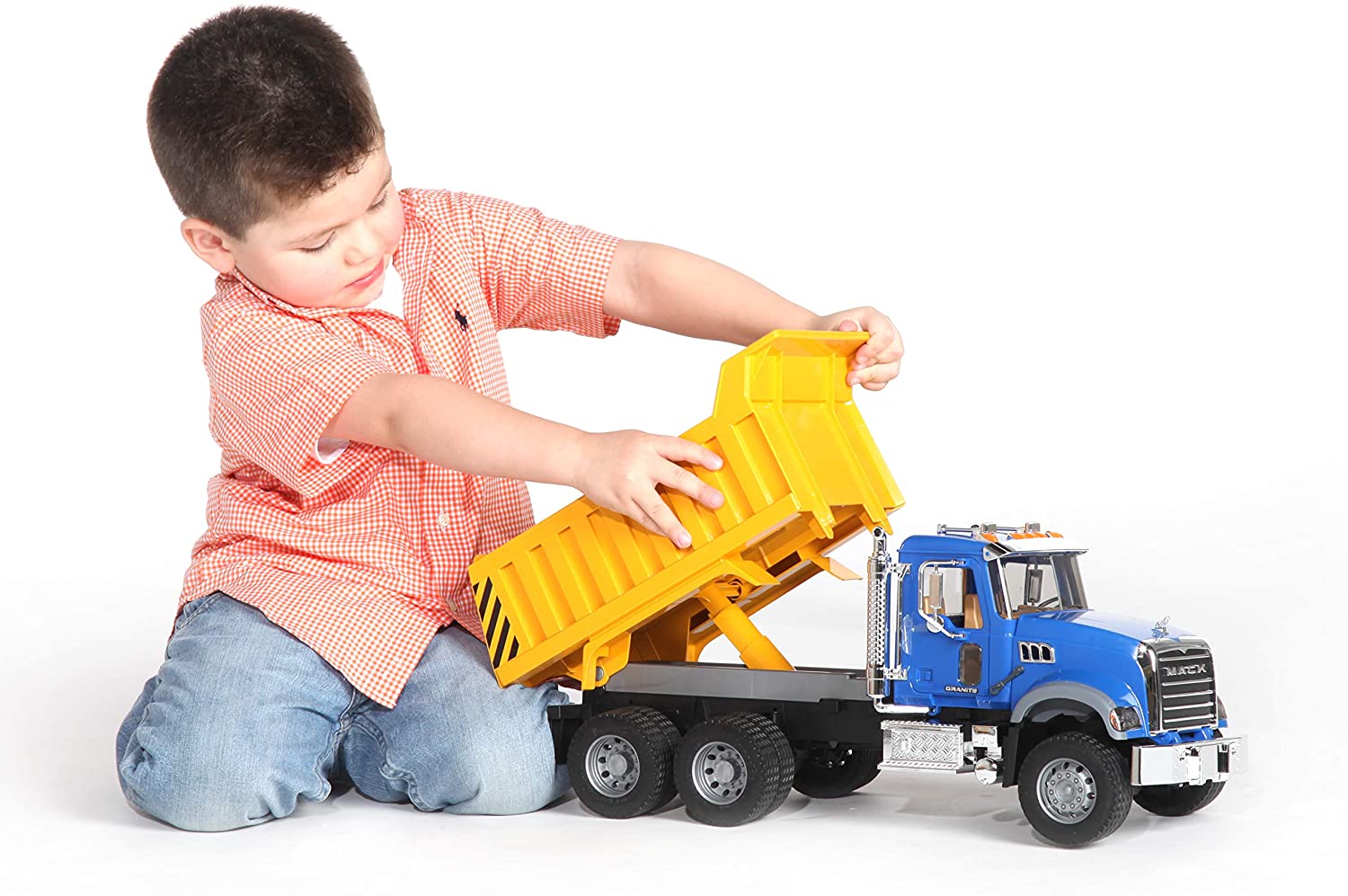 Mack Granite Dump Truck by Bruder 3